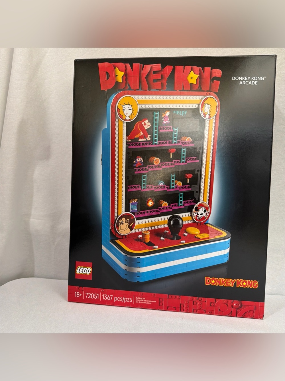 Lego Donkey Kong Arcade Building Set